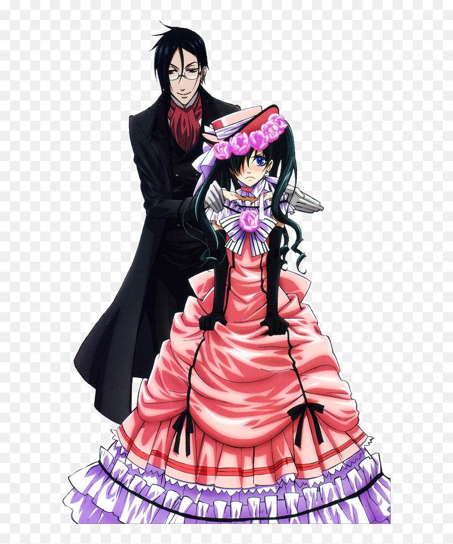 Black Butler Cosplay Kuroshitsuji Ciel - Black Butler Ciel Dress Emoji,Sebastian Emoticons Black Butler