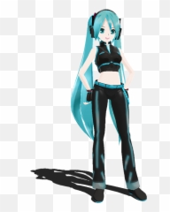 Mikumikudance Art Hatsune Miku Vocaloid - Hatsune Miku Transparent Gif Emoji,Miku Hatsune Emoticons