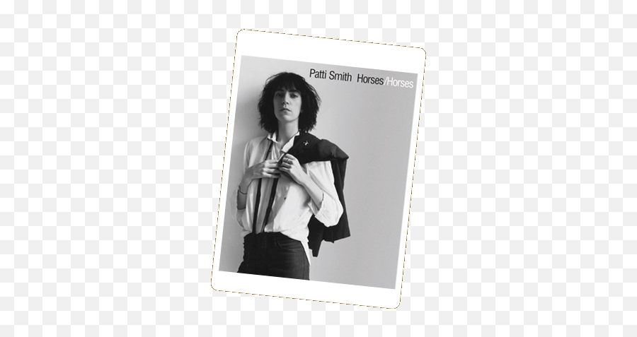 A Patti Smith Website - Patti Smith Horses Emoji,Robert Mapplethorpe Emotion