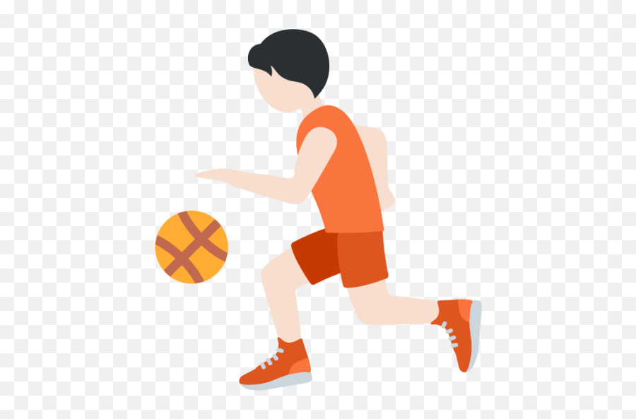Person With Ball Tone Emoji - Walk Or Use Bike,S7 Emoji Basketball