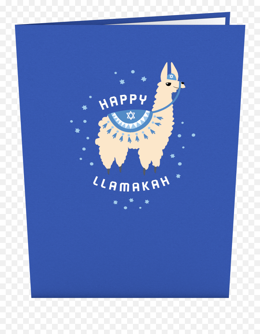 Hanukkah Cards Hanukkah Greeting Cards - Llama Emoji,Alpaca Msn Emoticon