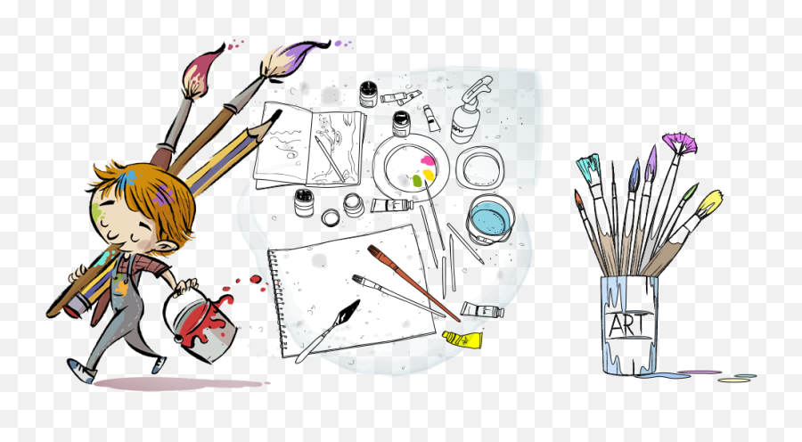 Creation Classes For Pre - Transparent Art Class Png Emoji,Textile Arts And Handcrafts To Express Emotion