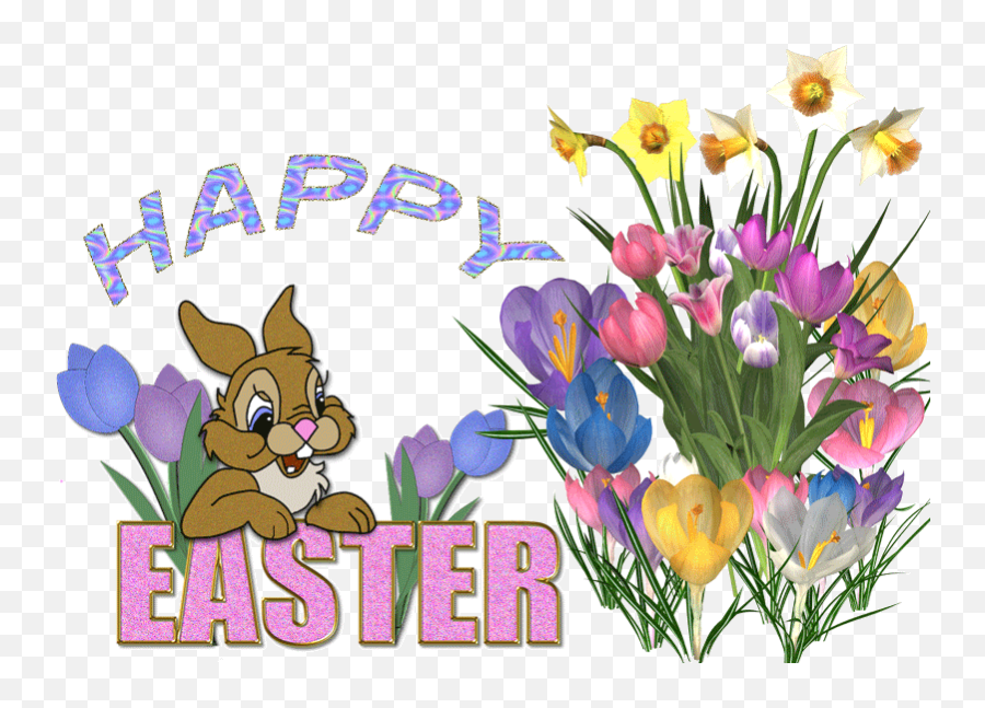 Happy Easter Gifs - Animated Easter Gifs Free Emoji,Easter Religious Emoji