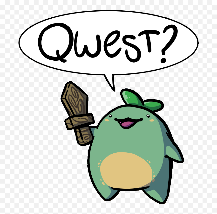 Dragon Qwest Sprout - Qwest Comic Emoji,Sprout Emoji