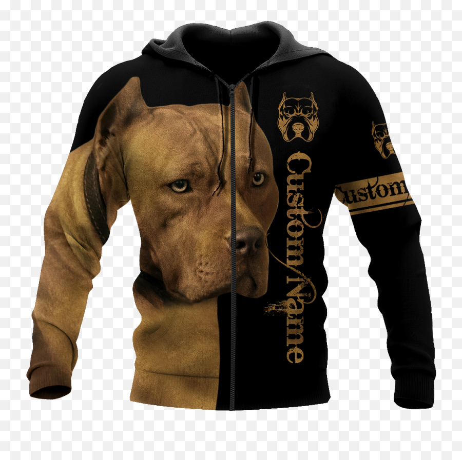 Pitbull Custom 3d Hoodie Shirt For Men And Women Dd08252003 - Hoodie Lion Emoji,Pitbulls Read Emotion