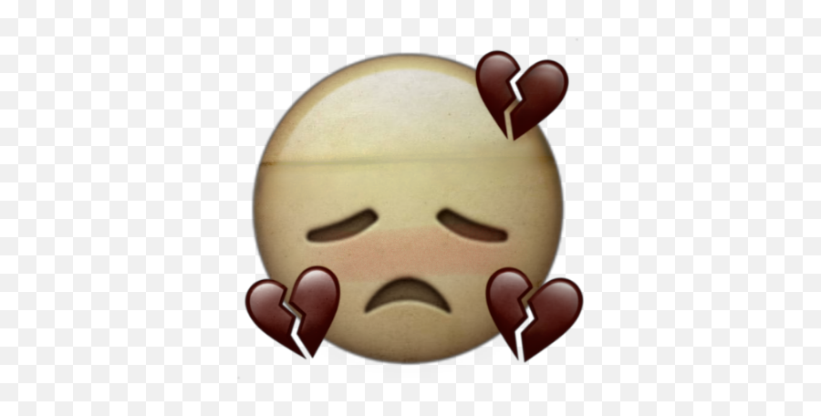Sadlife Emoji Sadness Broken Sticker By You Are Rare - Happy,Sadness Emoji