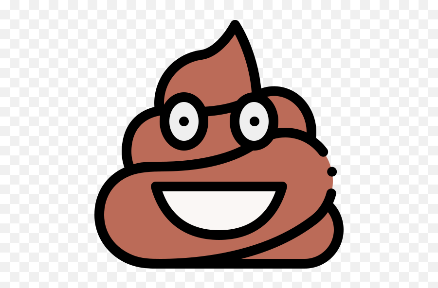 Poo - Free Smileys Icons Happy Emoji,128x128 Good Shit Emoji