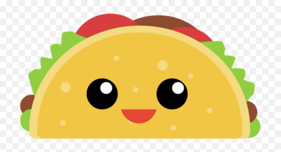 Taco Clip Smiley - Clip Art Cartoon Taco Emoji,Emoticon Tacos