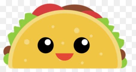 Taco Clip Smiley - Clip Art Cartoon Taco Emoji,Emoticon Tacos