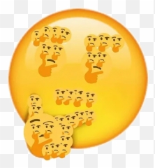 Thinking Sticker Pack - Stickers Cloud Inception Emoji,Download Emojis Noose Thinking