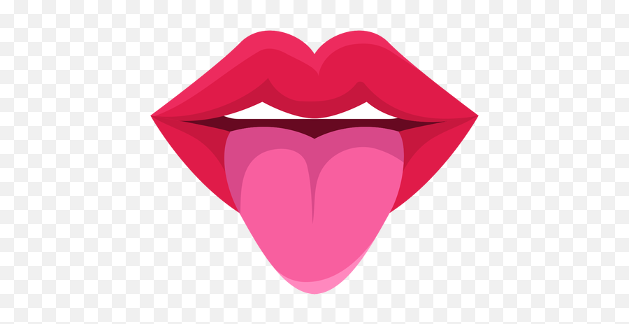 Tongue Out Female Mouth Icon - Transparent Png U0026 Svg Vector File Mouth And Tongue Template Emoji,Licking Emoji