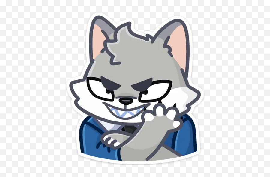 Telegram Stickers Emoji,Emoticon Stickers Telegram Wolf