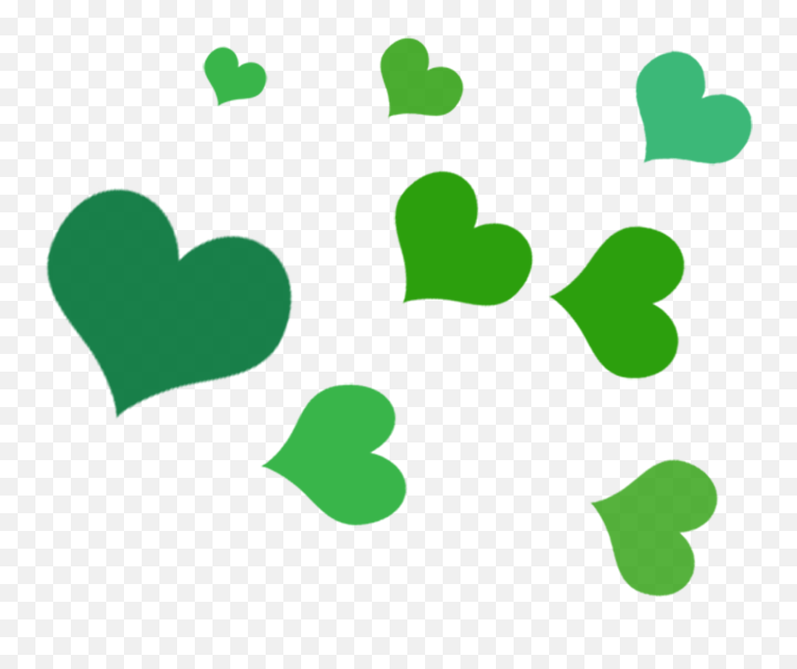 Leaf Green Heart Clip Art - Clip Art Leaf Shape Green Leaves Emoji,Green Heart Emoji Png