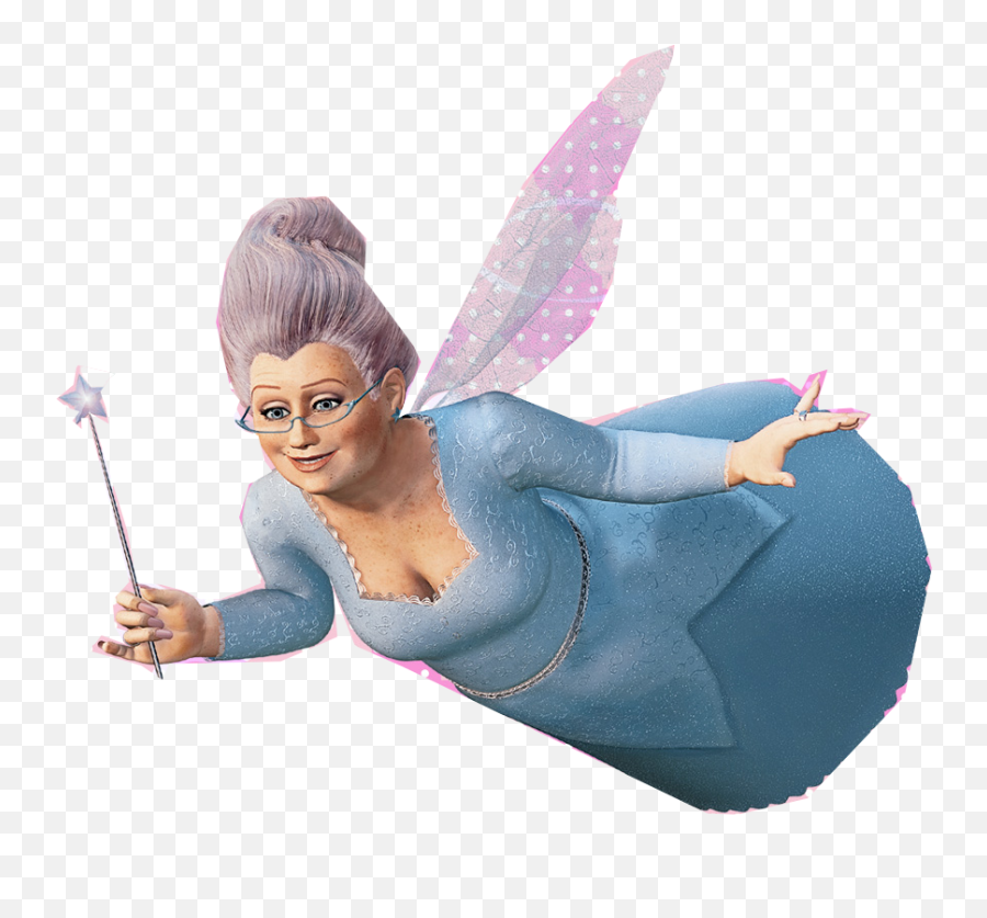 Fairy Godmother - Fairy Godmother Shrek 2 Characters Emoji,Shrek Emoji