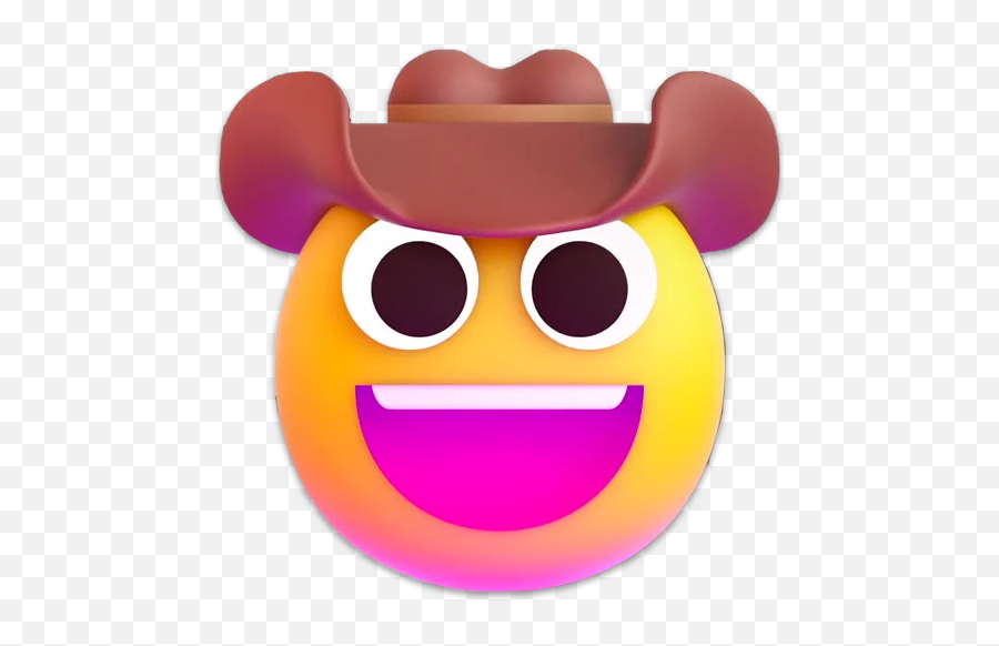Windows 11 3d Emojis Telegram Stickers,What Does The Smiley Cowboy Emoji Mean