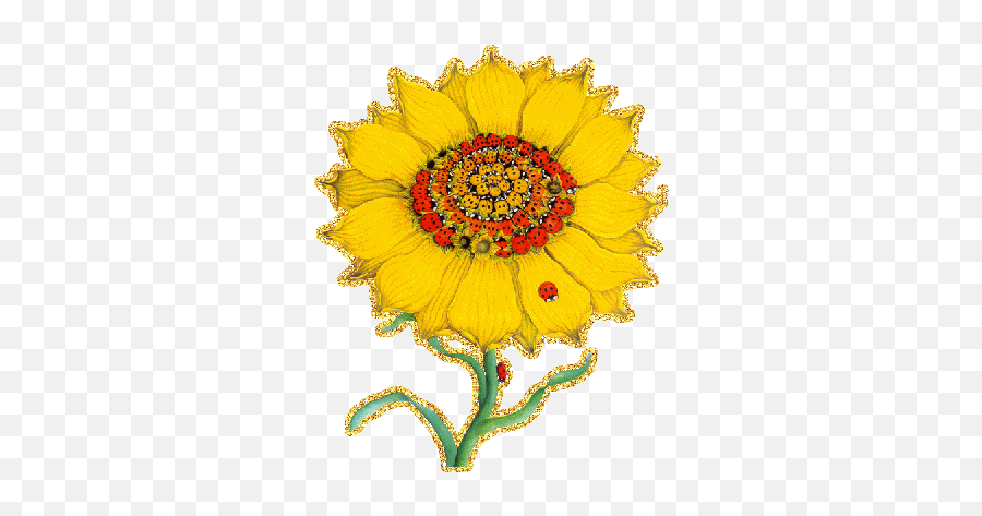 Sunflower Gifs - 95 Beautiful Gif Animations For Free Emoji,Ukraine Sunflower Emoji