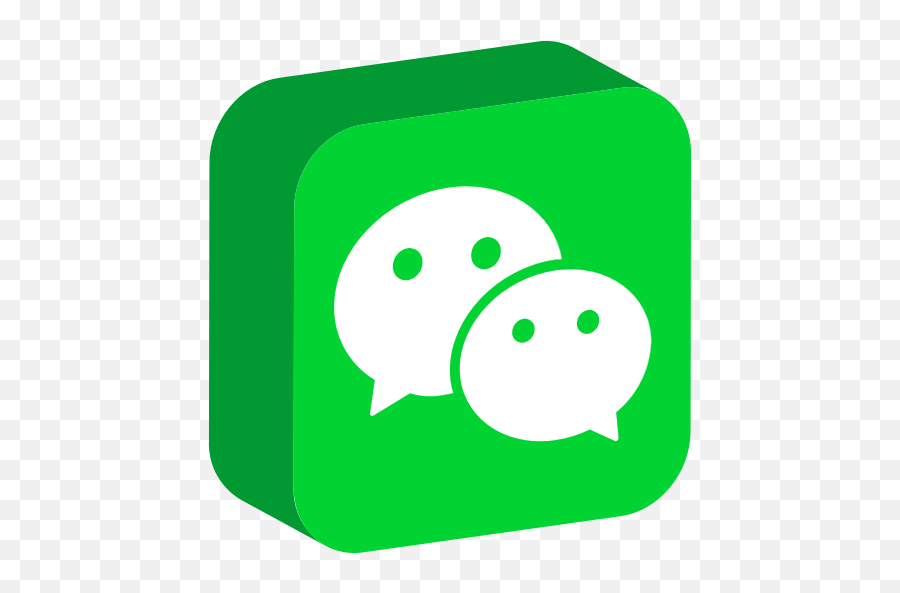 Social Media Icons - We Chat 3d Logo Emoji,Wechat Emoticons Download