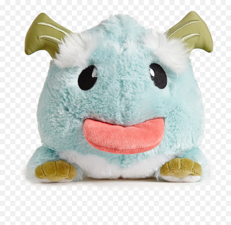 Poro Plush Riot Games Store - Stuffed Animal Transparent Background Emoji,Emoji Stuffed Toys