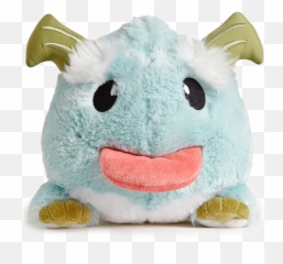 Poro Plush Riot Games Store - Stuffed Animal Transparent Background Emoji,Emoji Stuffed Toys