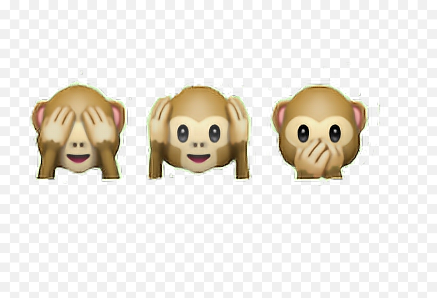 Monitos Monos Wpp Whatsapp Sticker By Belen Sabaño - Iphone Monkey Emoji,Emojis Monitos