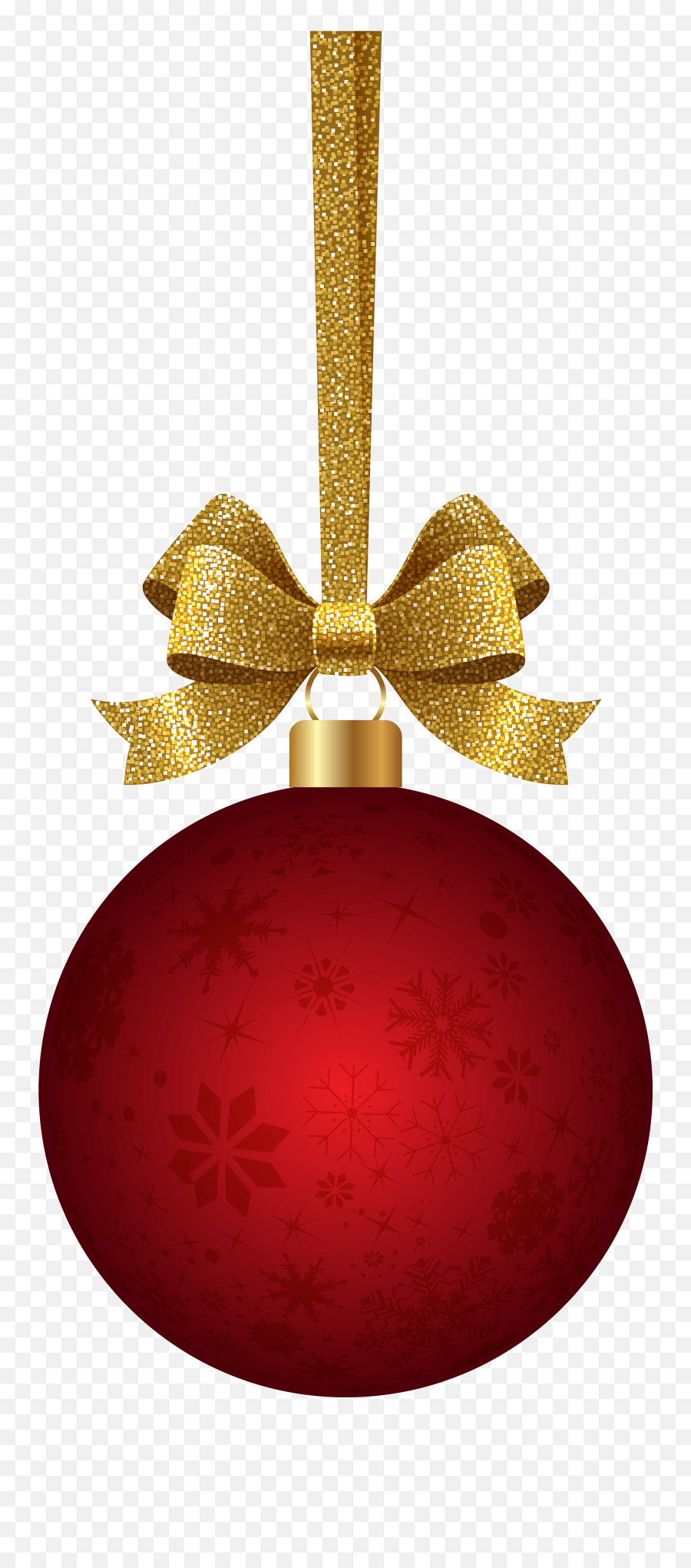 Clipart Ball Red Red Christmas Hanging - Hanging Transparent Christmas Ball Emoji,Emoji Hanging Decorations