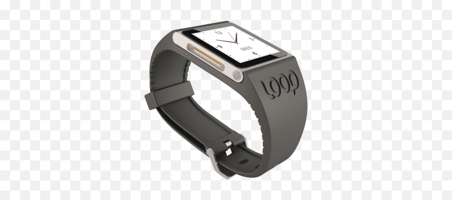 Pin - Watch Strap Emoji,Emotion Gray Silicone Smartwatch