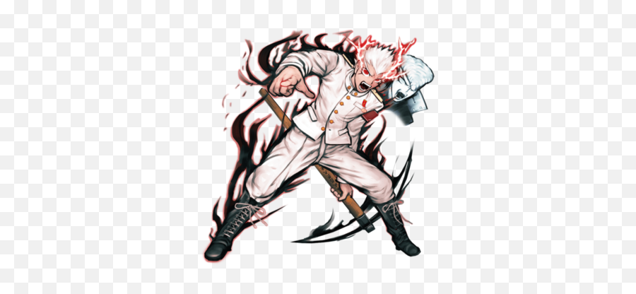 Danganronpa - Male Students Characters Tv Tropes Kiyotaka Ishimaru Sprites Emoji,Leon Kuwata Emoticon