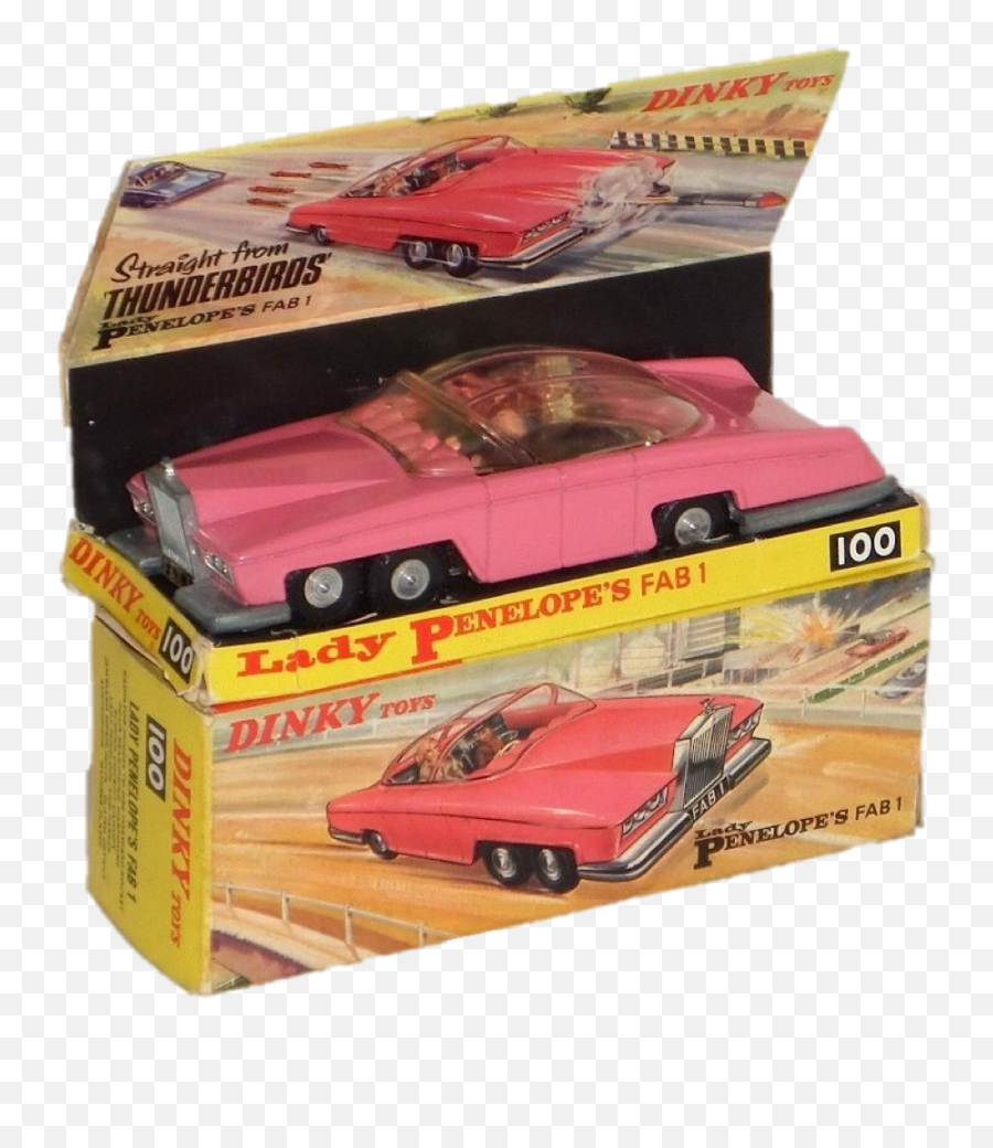 100 Lady Penelopeu0027s Fab 1 U2013 Dinky Toys Tv Shows Space And - Fab 1 Dinky Toys Emoji,Guess The Emoji Car Boom Car Car