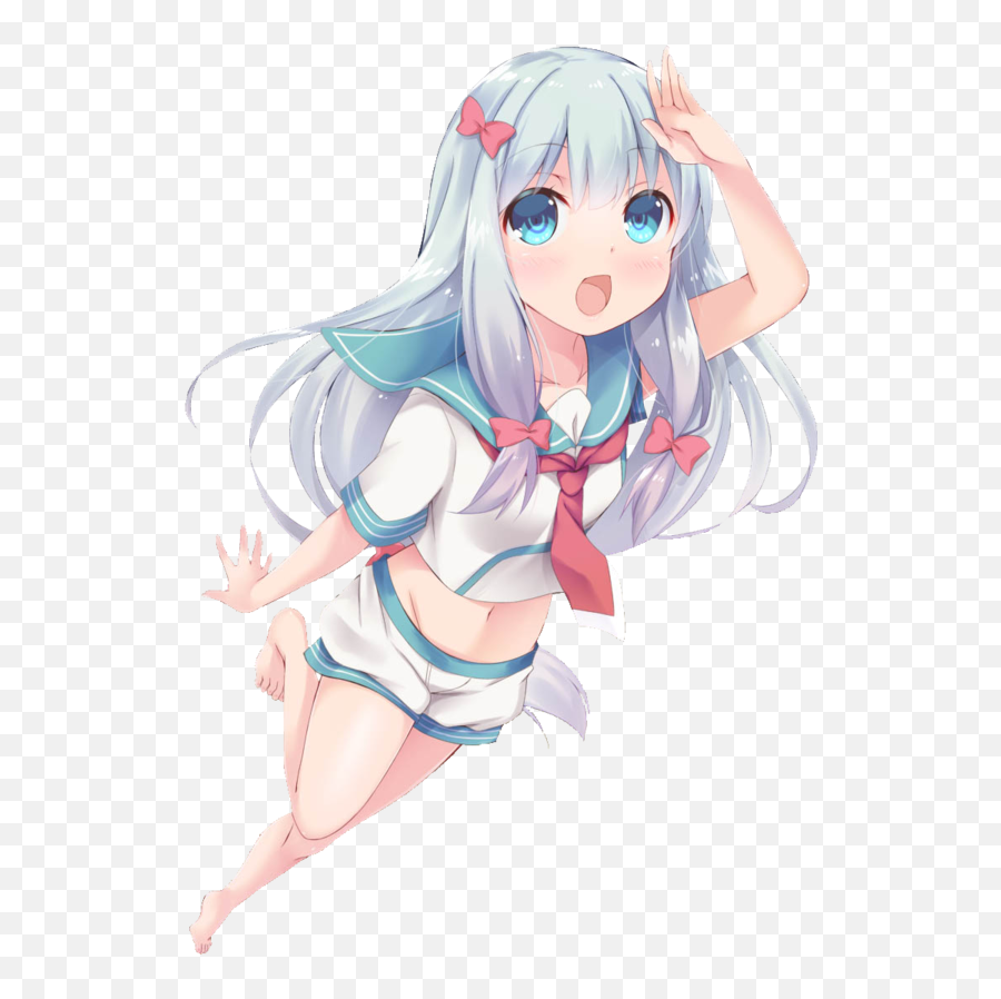 Sagiri Eromangasensei Sticker - Sagiri Render Emoji,Eromanga Sensei Sagiri Emoji