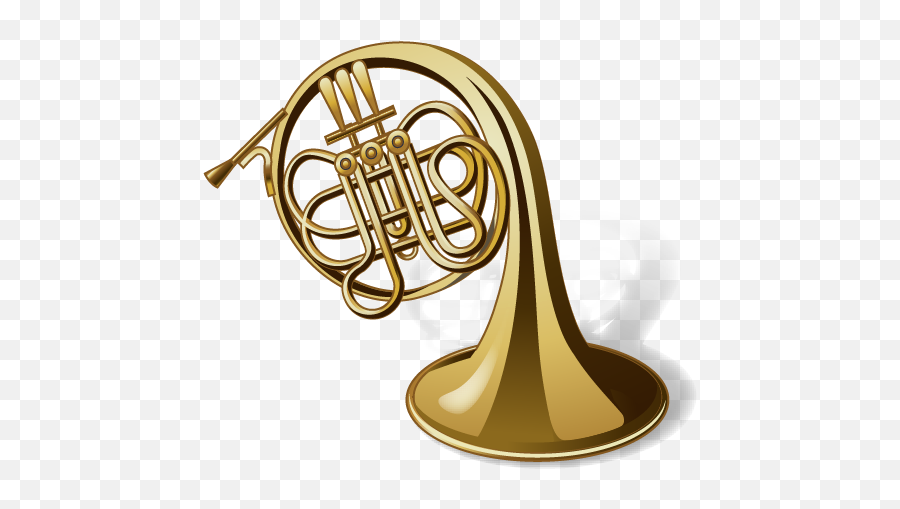 Horn Icon - Musical Instrument In Png Format Emoji,French Horn Emoji