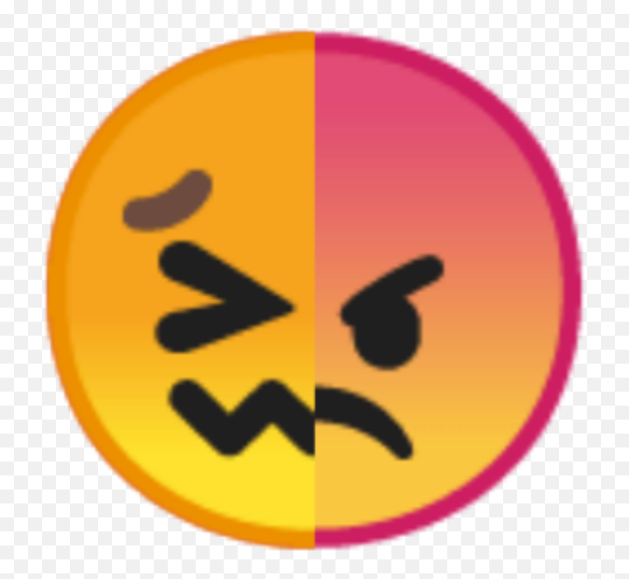 Angry Xiaomi Emoji Sad Sticker By Lautaa - Happy,Sad Angry Emoji