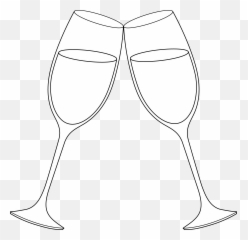 Champagne Glasses Clipart Png Images - Wine Glass Toast Clip Art Emoji,Emoticon Juice Glasses