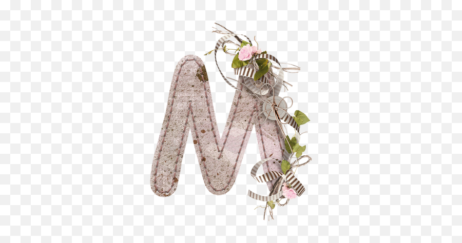 Letter M Png Images - Alphabet M Letter In Flower Emoji,M&m Emoticon Pics 2016