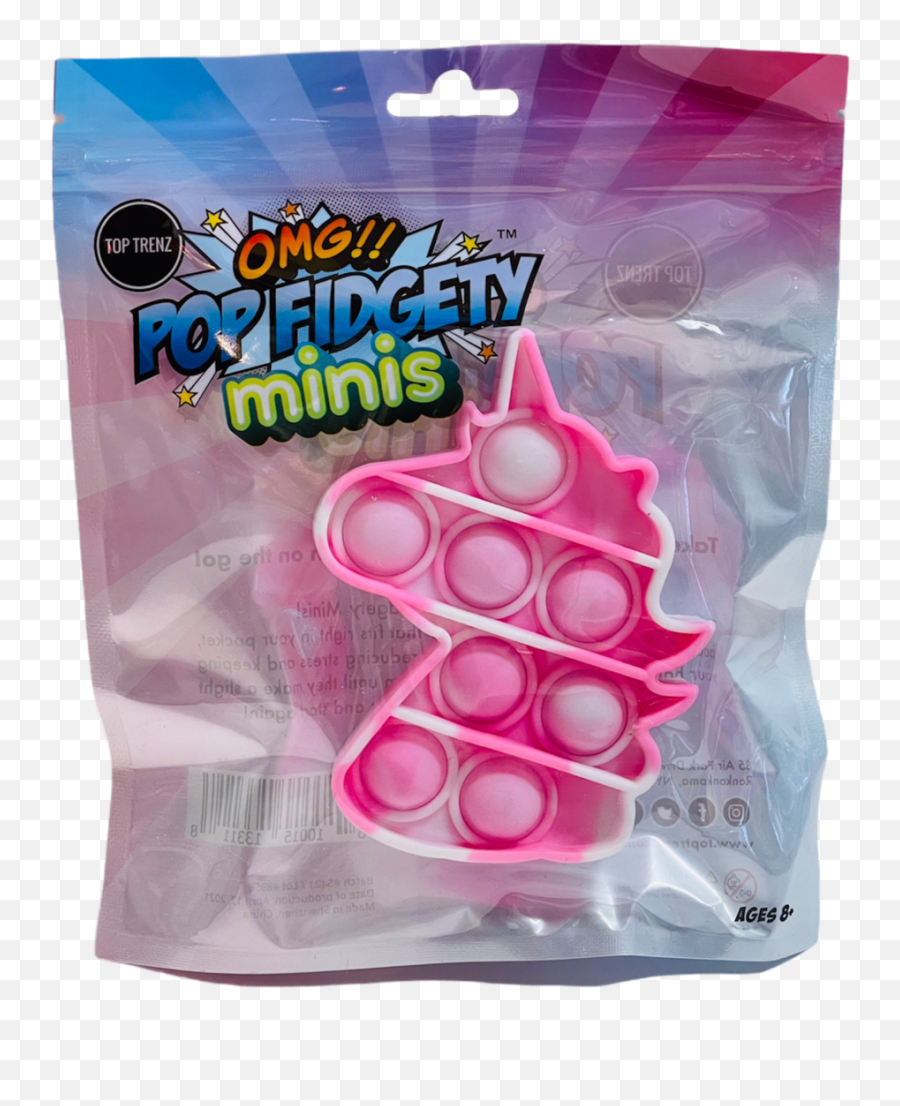 Omg Pop Fidgety Mini Unicorn - Omg Pop Fidgety Minis Emoji,Unicorns Emojis