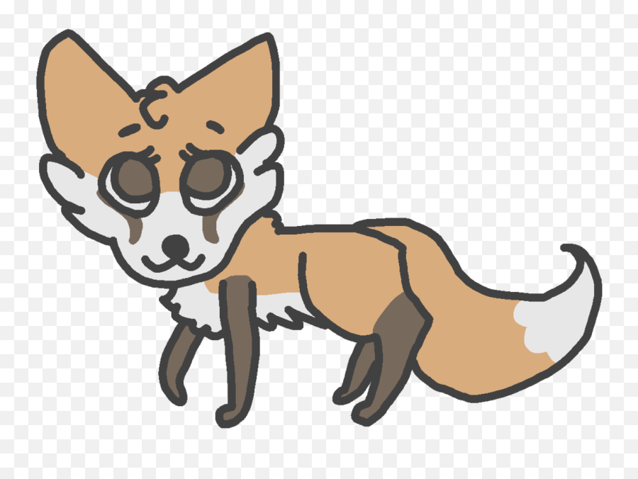 Vixen - Animal Figure Emoji,Animal Clip Art Emotions Confused