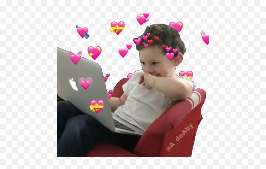 Gavin Meme Hearts - Gavin Thomas No Computador Emoji,Gavin Heart Emojis