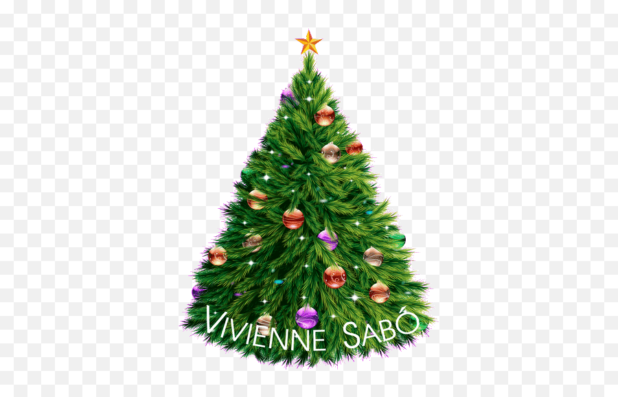 Best Christmas Tree Sticker Gifs - Vánoní Obrázky Kreslené Stromeek Emoji,How To Do A Santa And Tree Emoji