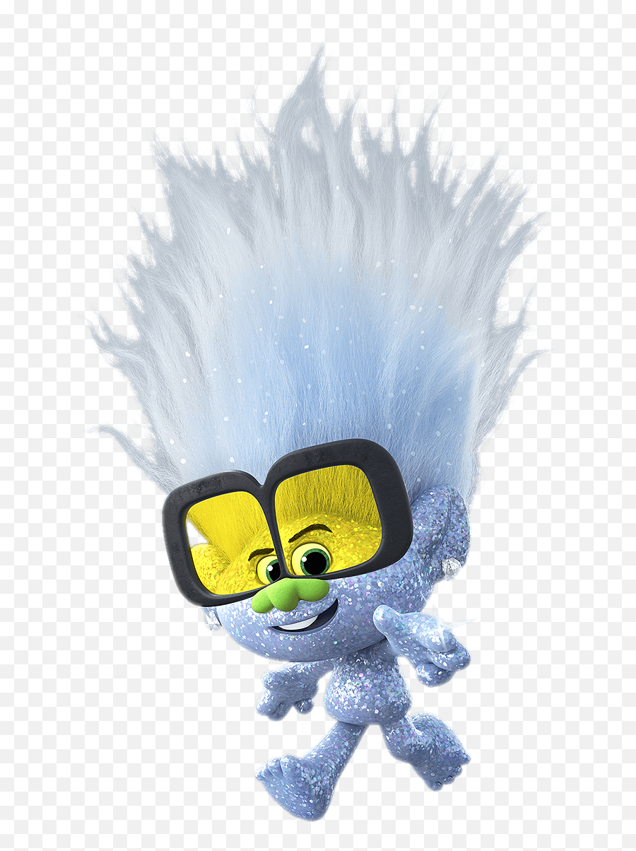 Tiny Diamond Trolls Trollpedia Fandom - Tiny Diamond Sticker Trolls Emoji,Guy Wearing Sun Glasses Emoticon