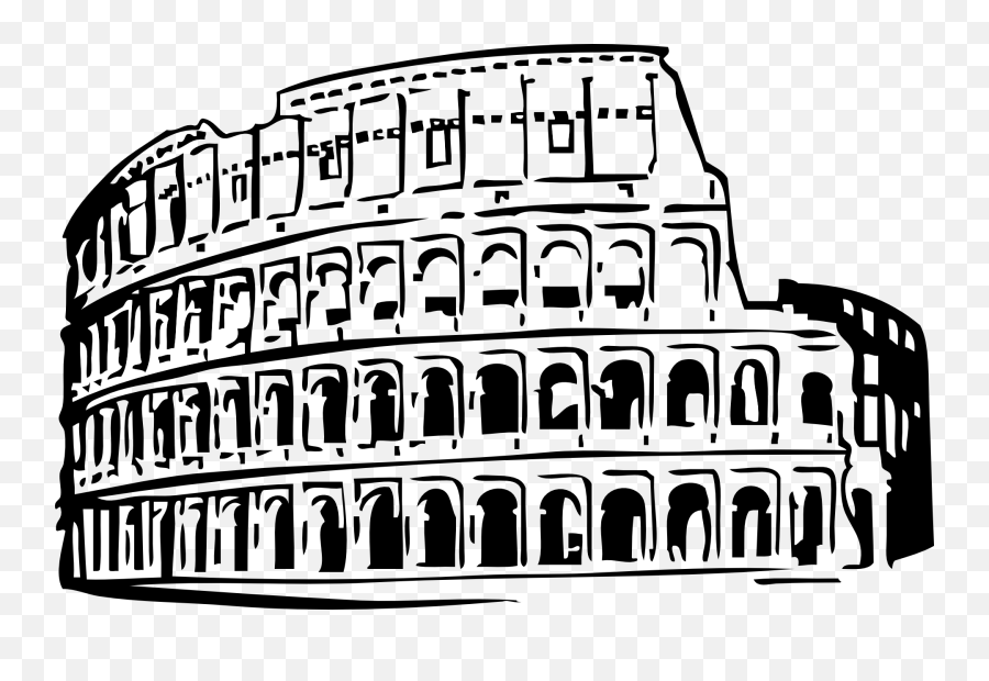 Colosseo Roma Clip Art At Clker - Coliseum Clip Art Emoji,Emoji Colosseo Facebook