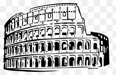 Colosseo Roma Clip Art At Clker - Coliseum Clip Art Emoji,Emoji Colosseo Facebook