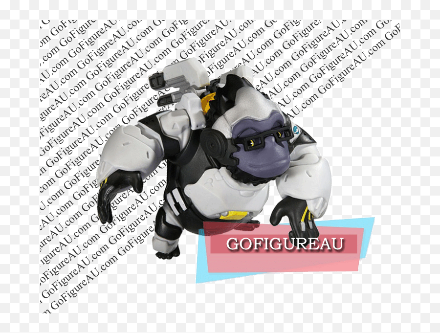 Winston Overwatch Cute But Deadly - Fictional Character Emoji,Winston Overwatch Emoticon
