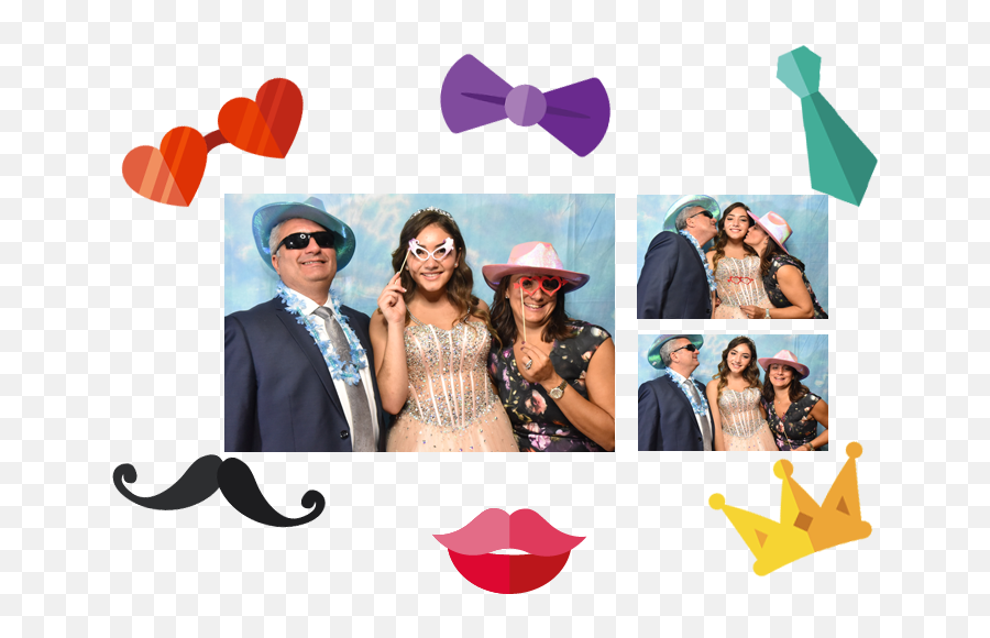 Photo - Party Emoji,Emotion Photo Booth