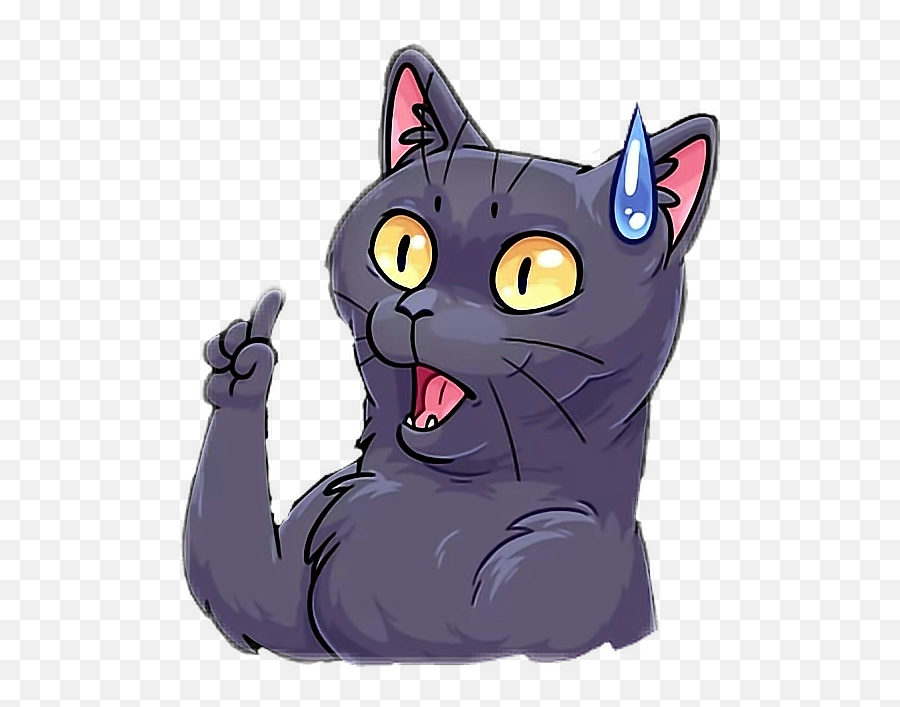 Salem Cat Sticker By Rblxmonokuma - Salem Stickers Emoji,Telegram Nature Emojis