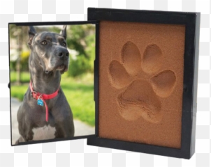 Paw Print - Photo Keepsake Mat Emoji,Brown Pawprints Emoticon