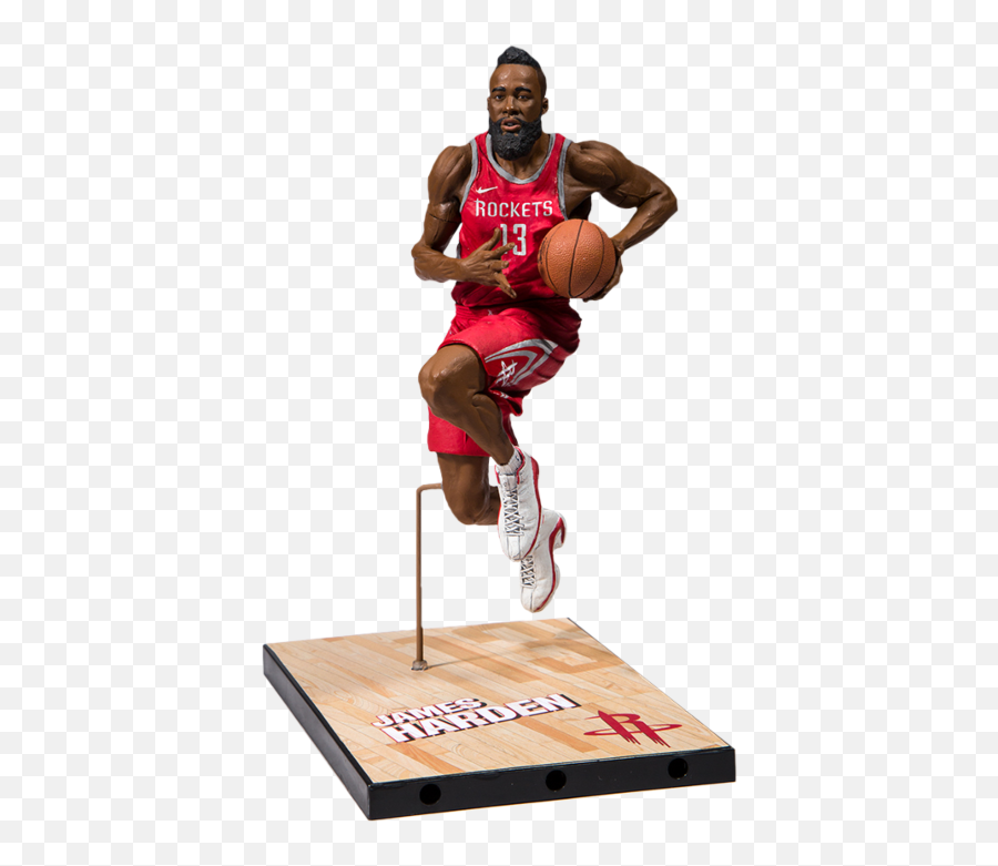 Nba Basketball - 2k19 James Harden 7u201d Action Figure Series 1 Nba Figures Emoji,James Harden No Emotion