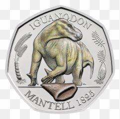 For Sale Royally Minted Coins Decorated With Dinosaurs Emoji,Lizard Emotions