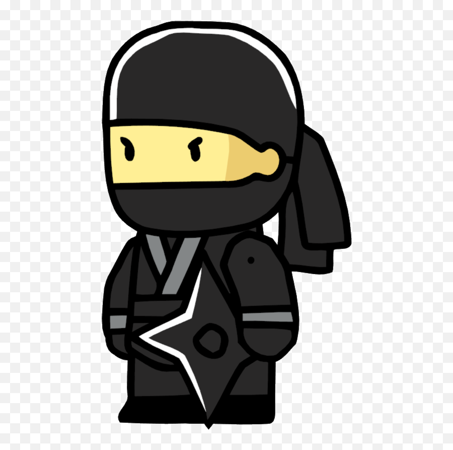 Ninja Png Images Free Download Emoji,Scribblenauts Emoticons