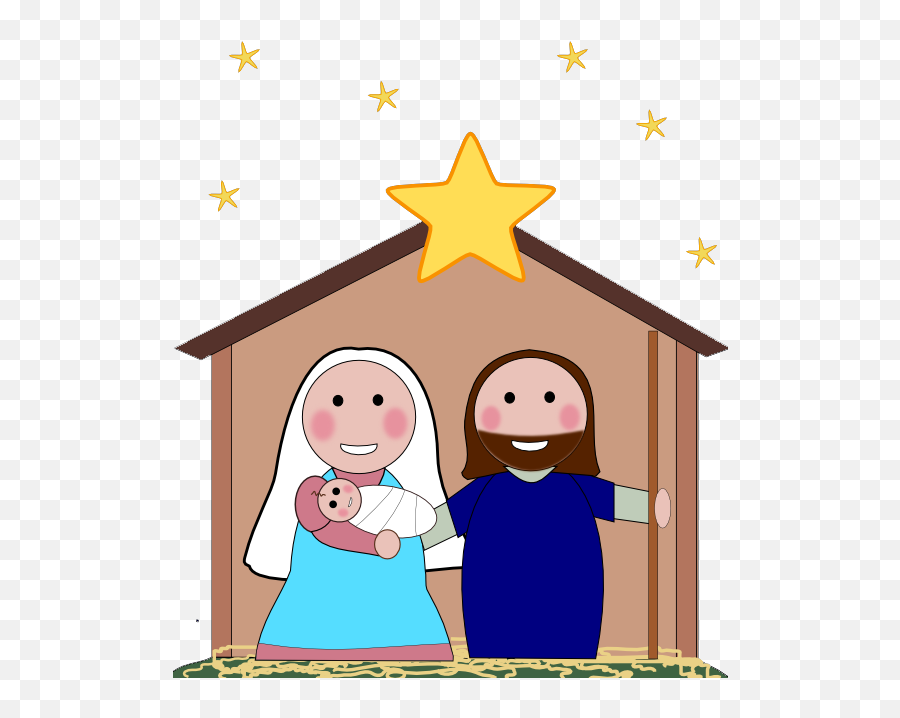Free Free Nativity Scene Clipart Download Free Free Emoji,Emoticon Tunjuk Tangan