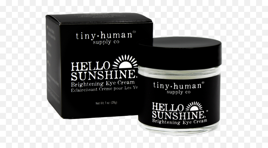 Hello Sunshine Brightening Eye Cream Tiny Human Supply Co Emoji,Up Close Face Human Emotion