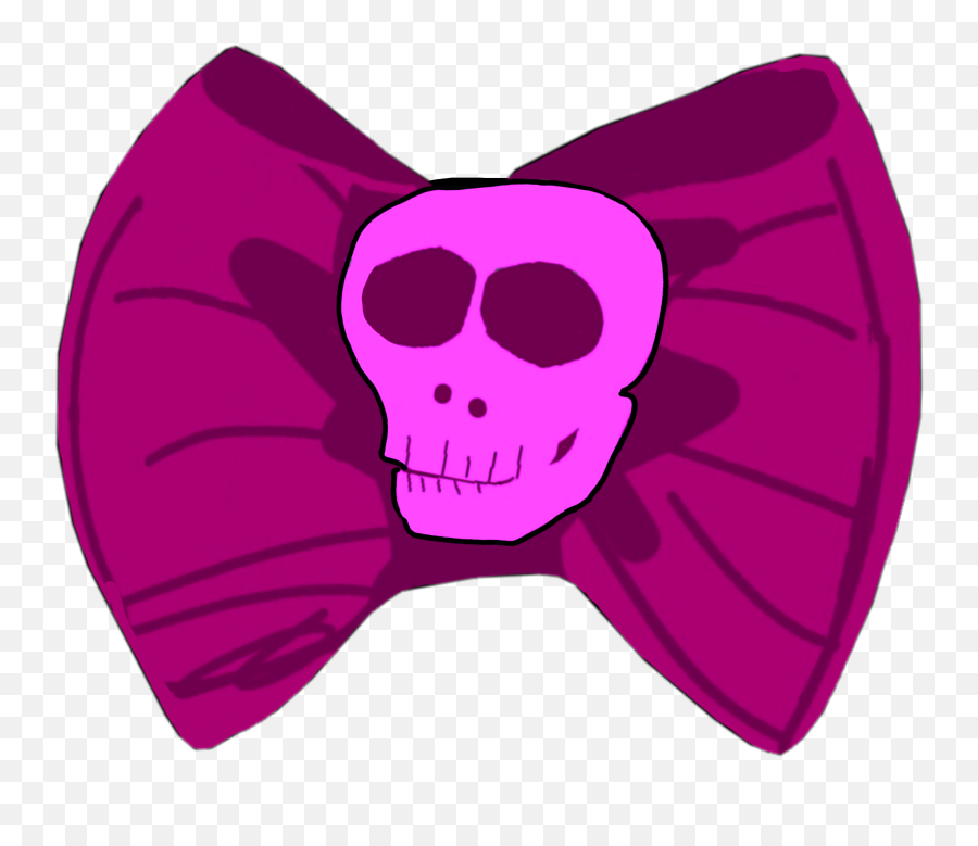 Freetoedit Bow Pink 306913819286211 By Erinsmithnorrick Emoji,Skull Emoji With Bones